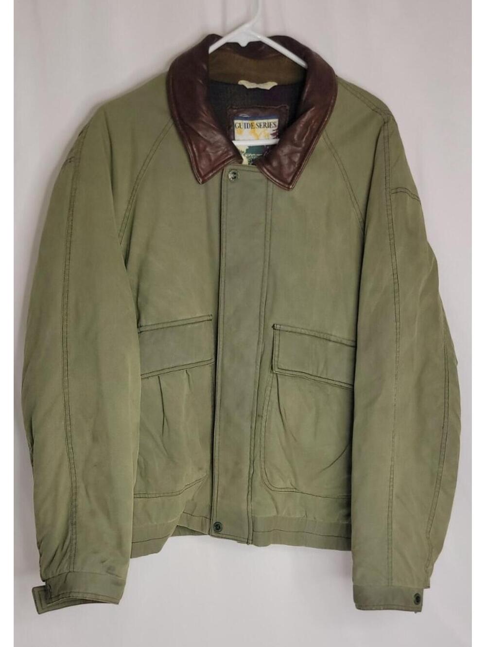 Vintage Guide Series Jacket Leather Trim- Men's Size XL